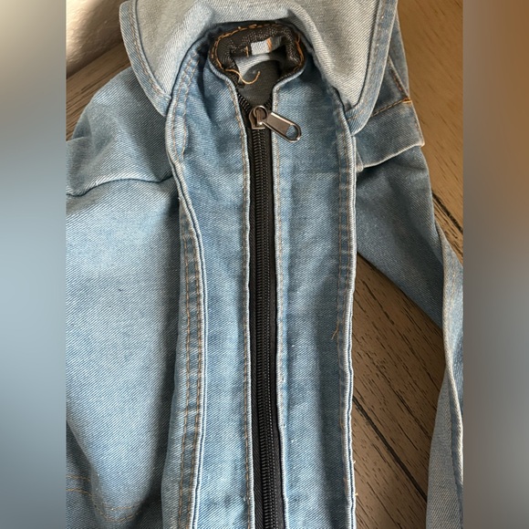 Large Denim Tote Bag - Picture 2 of 6